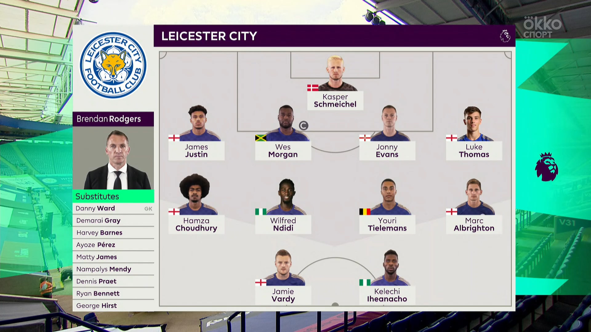 Чемпионат Англии 2019-2020 38-й тур Лестер Сити - Манчестер Юнайтед Okko Спорт.mkv_20200727_215039.633.jpg