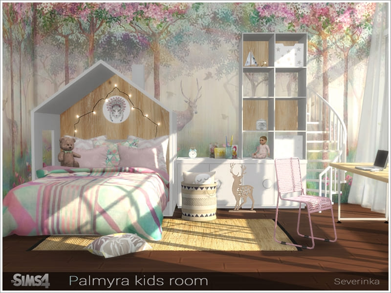 Креативная детская комната от Severinka для Симс 4