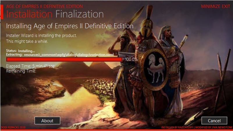 Age of Empires II: Definitive Edition (build 44725 + Lords of the West + Enhanced Graphics Pack + MULTi16) (From 7.6 GB) - [DODI Repack]