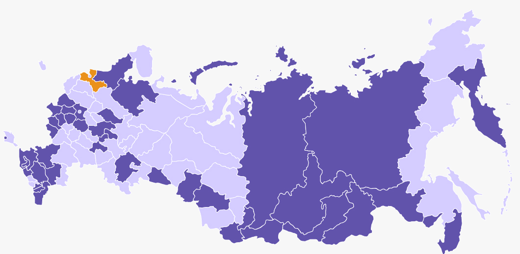 Карта россии навигация