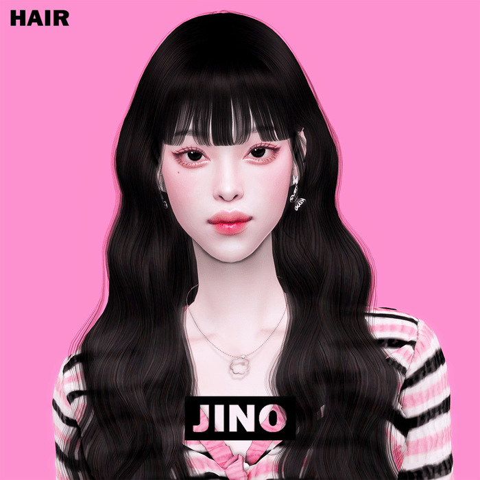 Прическа HAIR 06 от JINO для Симс 4