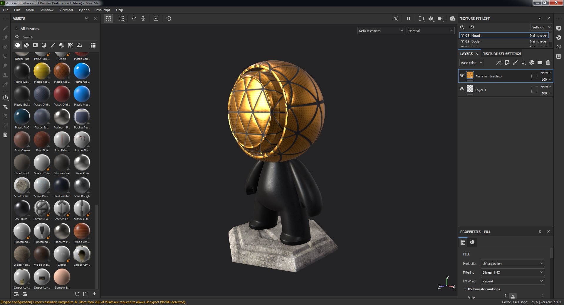 Adobe Substance 3D Painter 7.4.0 Build 1366 [Multi]