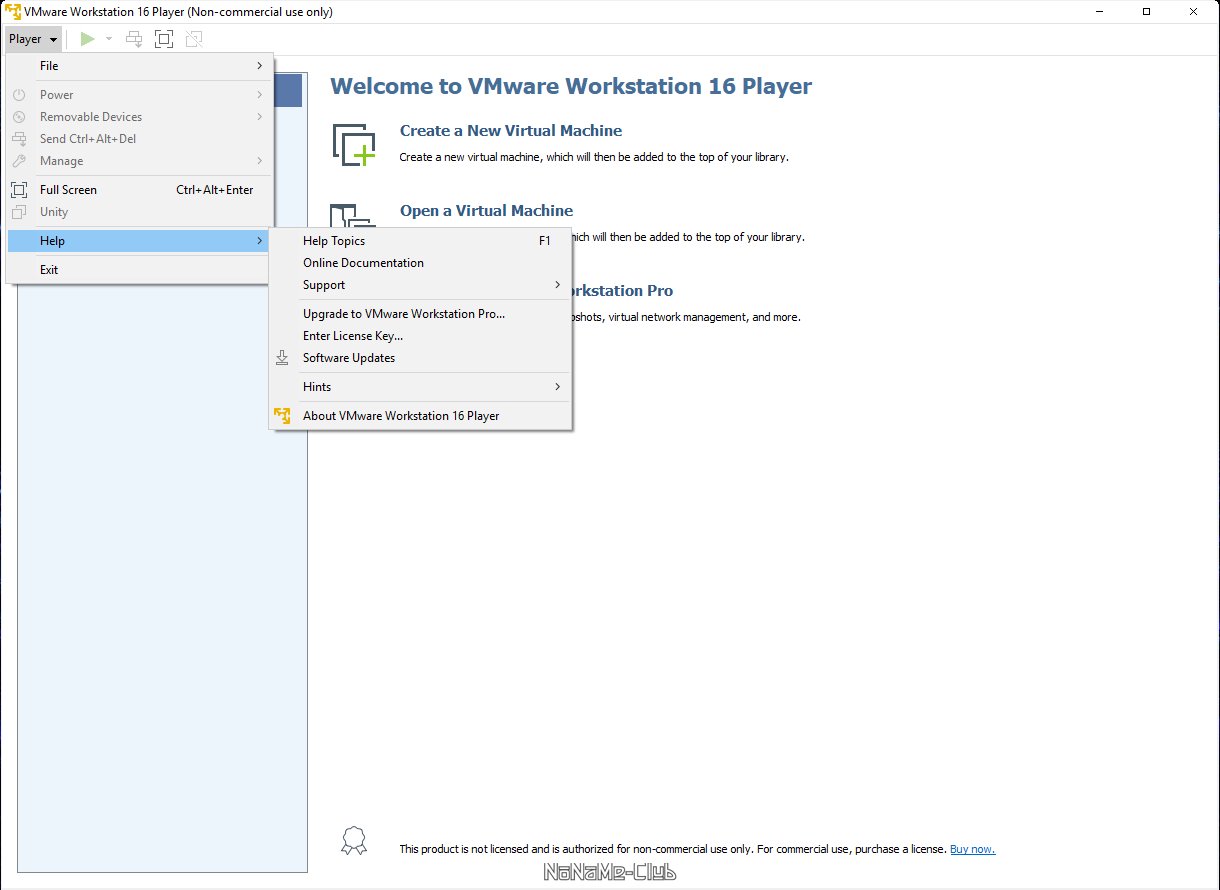 VMware Workstation Player 16.2.2 build 19200509 Free [En]