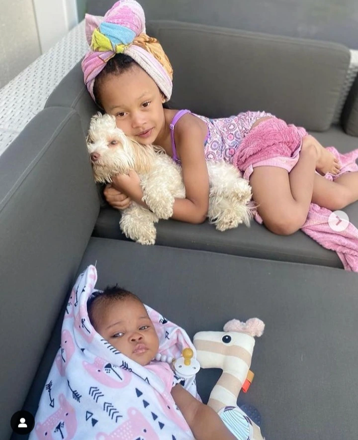 Big sister Kairo Forbes asks for another baby sister. Tells DJ Zinhle ...