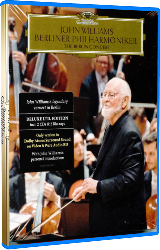 John Williams, Berliner Philharmoniker - The Berlin Concert (2022, 2xBlu-ray) 76f47bfe71ff2e57434dca162f2a5836