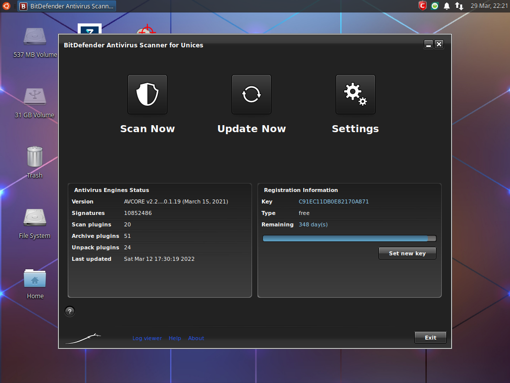 Ubuntu RescuePack / Antivirus LiveDisk 22.03 [март] (2022) PC