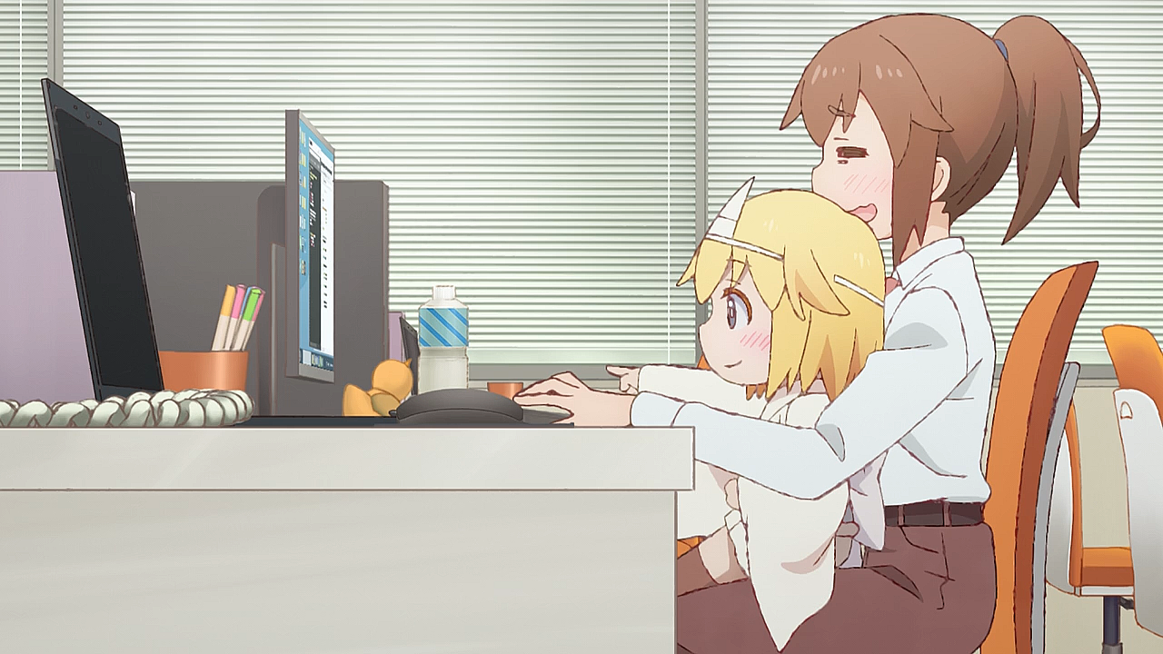 [SubsPlease] Shachiku-san wa Youjo Yuurei ni Iyasaretai - 01 (720p) [0F629D4B].mkv_snapshot_10.06.607.png