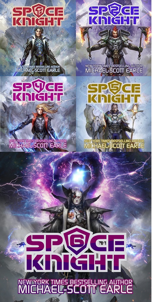 Space Knight Series Book 1-6 - Michael-Scott Earle