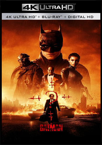 Бэтмен / The Batman (2022) (4K, HEVC, HDR10, WEB-DL) 2160p