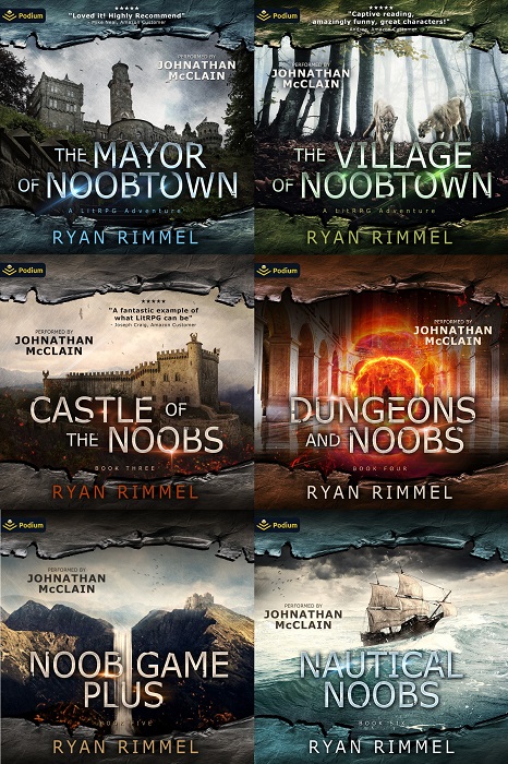 Noobtown  Series Book 1-6 - Ryan Rimmel