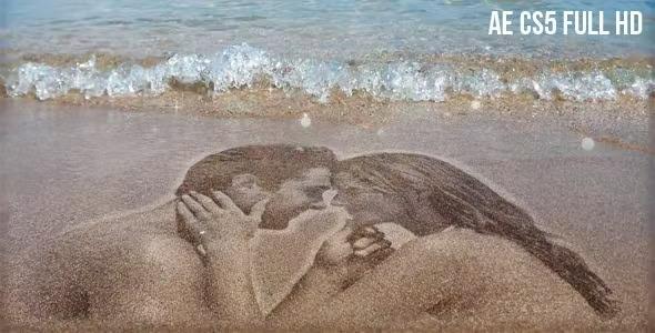 VideoHive - Pictures On Sand 3738597