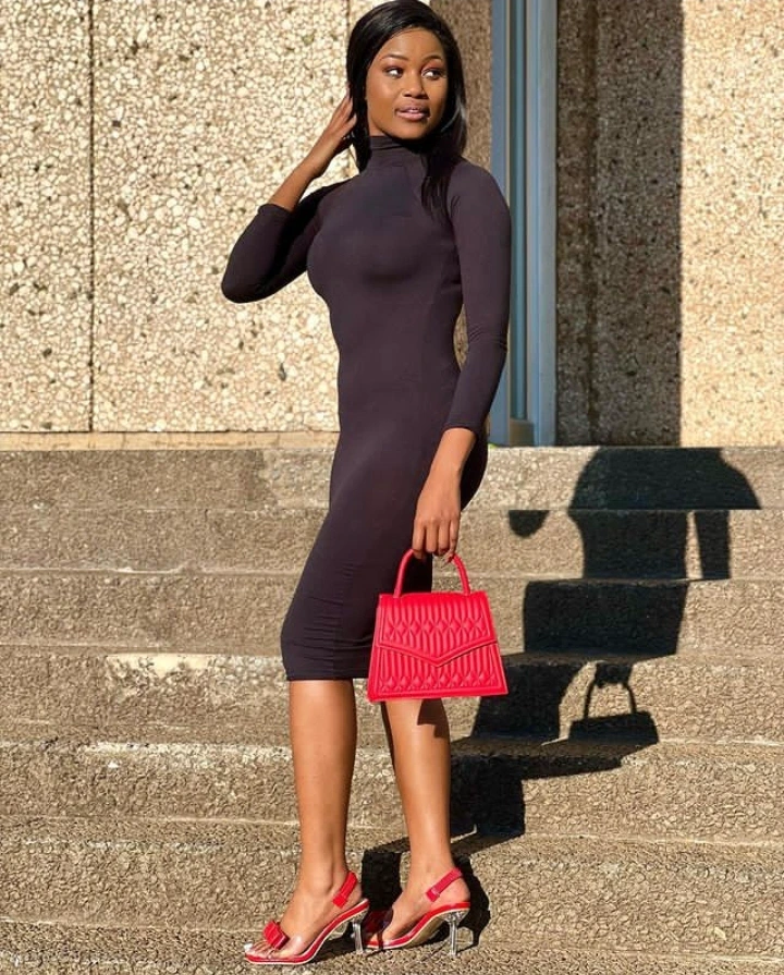 Innocentia Manchidi pulled a beautiful fashion statement in a chic ...