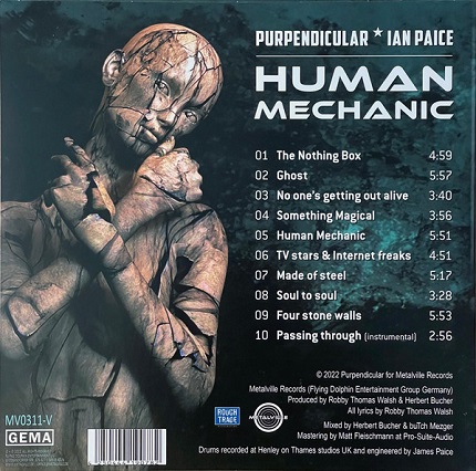 Purpendicular ★ Ian Paice - Human Mechanic (2022) [WEB Release/24bit/48kHz+CD]