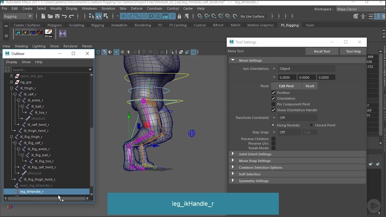 [Pluralsight] Creature Rigging for Game [2018, ENG-RUS] :: RuTracker.org