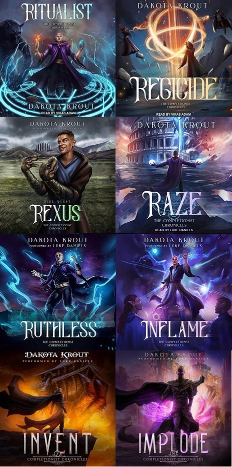 The Completionist Chronicles Series Book 1-8 - Dakota Krout