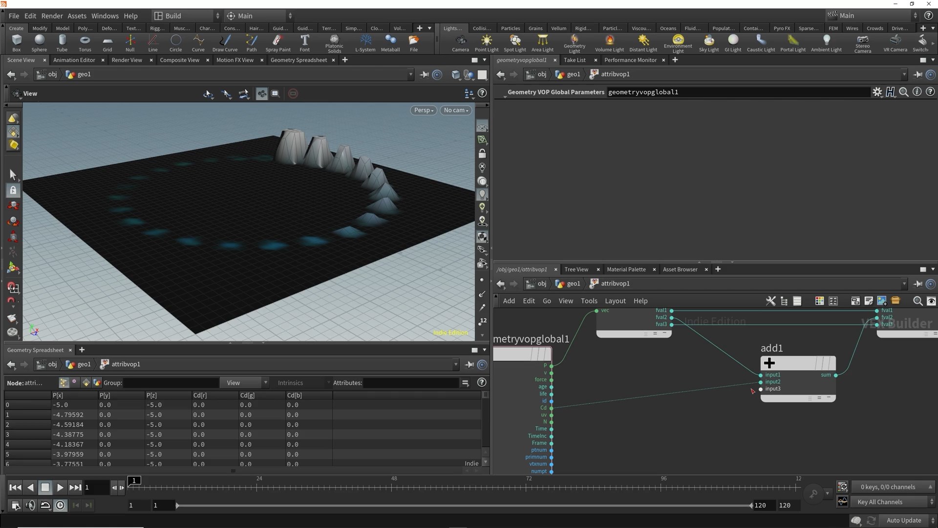 [Hipflask] Houdini Geometry Essentials 05 Dive into VOPs [2020, RUS ...