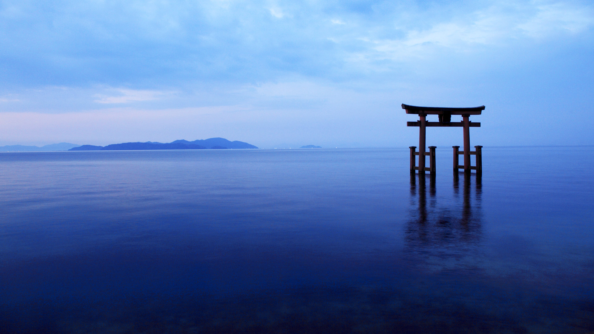 Озеро бива в Японии