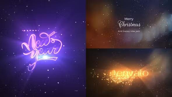 VideoHive - Christmas And New Year Logo Reveal 42330924