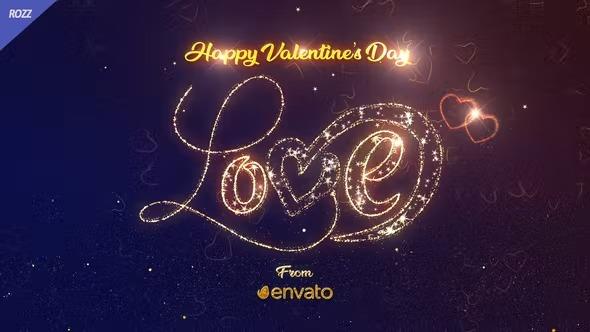 VideoHive - Valentines Day Love Heart 43449563