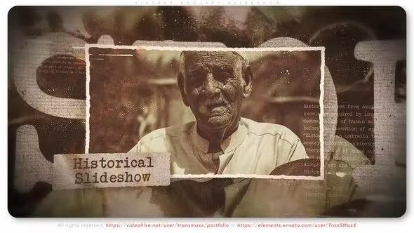 VideoHive - History Project Slideshow 44457445