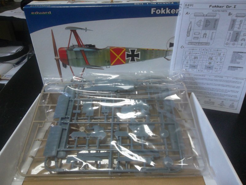 Обзор Fokker Dr. I, 1/48, (Eduard 8491). B99cbb3d53005e8bb29c6bb4adf50073