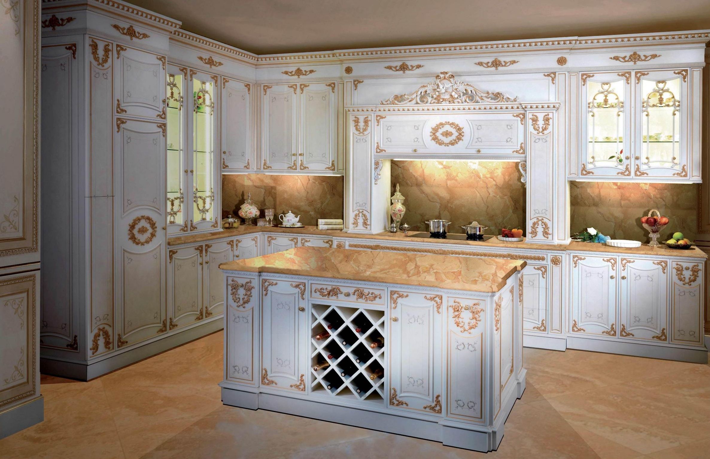кухня в стиле барокко фото