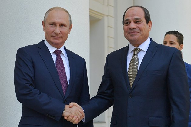 Путин рассказал о проектах России и Египта в сфере энергетики