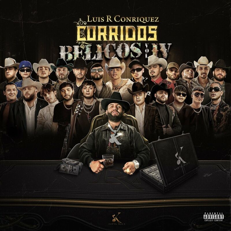 Luis R Conriquez - Corridos Bélicos, Vol. IV 2024 Mp3 [320kbps]  37ef264f4bec282a1910c65938d01320