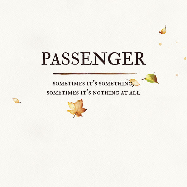 Passenger - Sometimes It S Something, Sometimes It S Nothing At All 2019 Pop Flac 16-44 (152.92 MB) A4bd0c6e74f14a849d34d9041a48b9d4