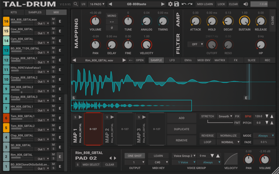 Togu Audio Line TAL-Drum 2.1.5 55b0fdddf5ce0801b896005745515afb