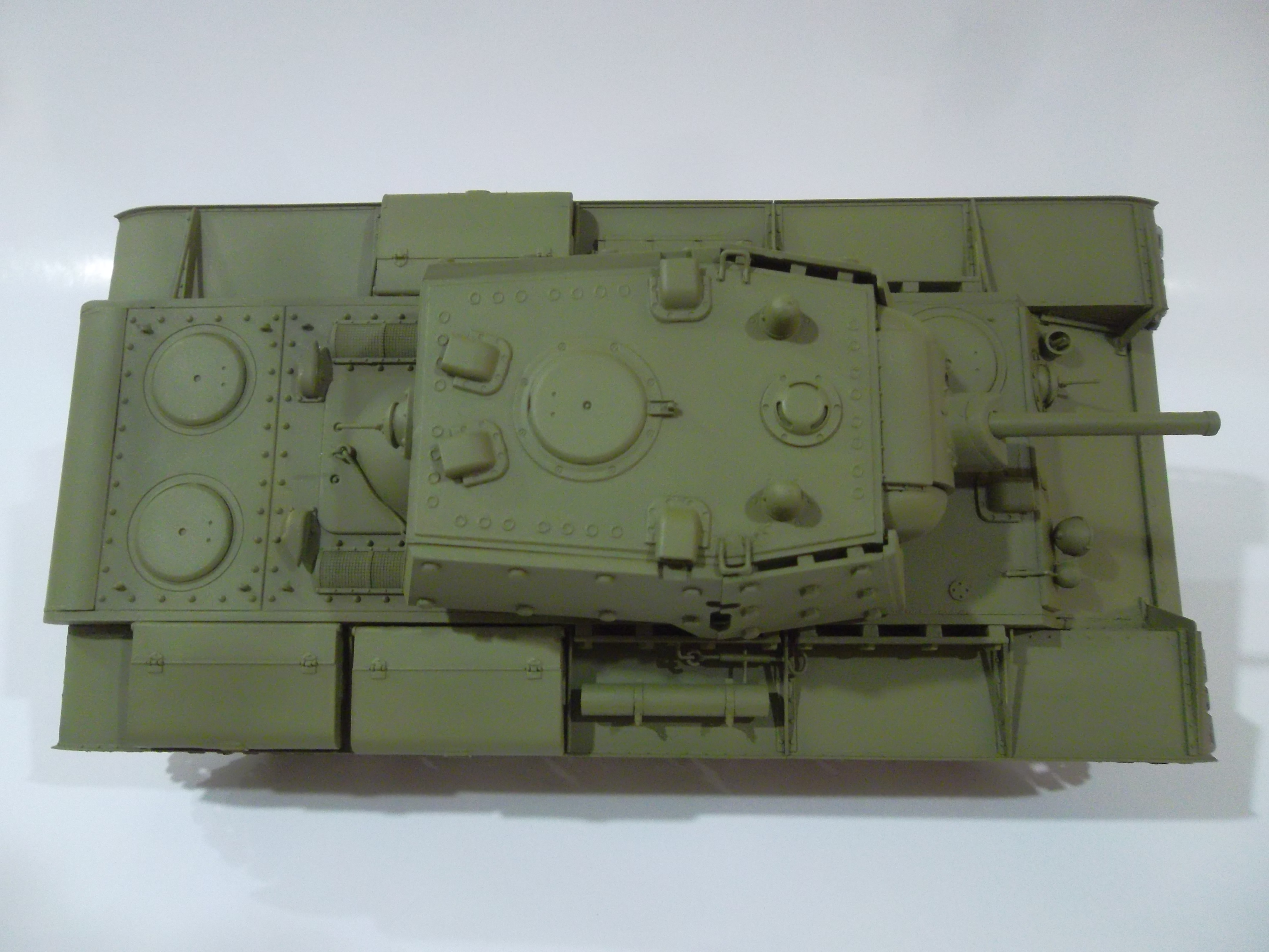 КВ-1Э Экранированный, 1/35, (Trumpeter 357/Моделист 303536). 3a52f393d844d22ce884f3c33673e1a7