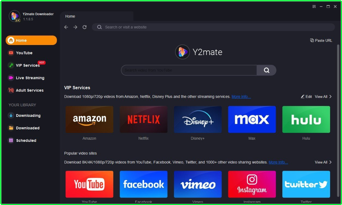 Y2mate Downloader 1.2.1.7 X64 Multilingual 95b4304564e9f8ffc7381a1c65a50a65