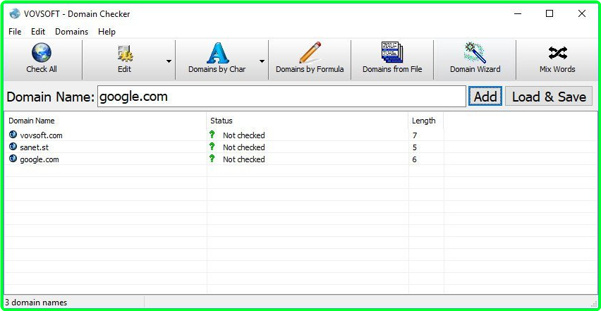 VovSoft Domain Checker 8.7.0 E0c92f98f7ea907e96933fac209b3503