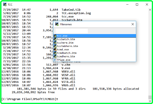 JP Software TCC 32.00.11 X64 Feaab54afbf9bcec368cfa4ea2095057