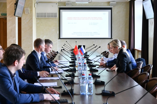 Россия и Вьетнам обсудили вопросы развития энергетики в НИУ «МЭИ»