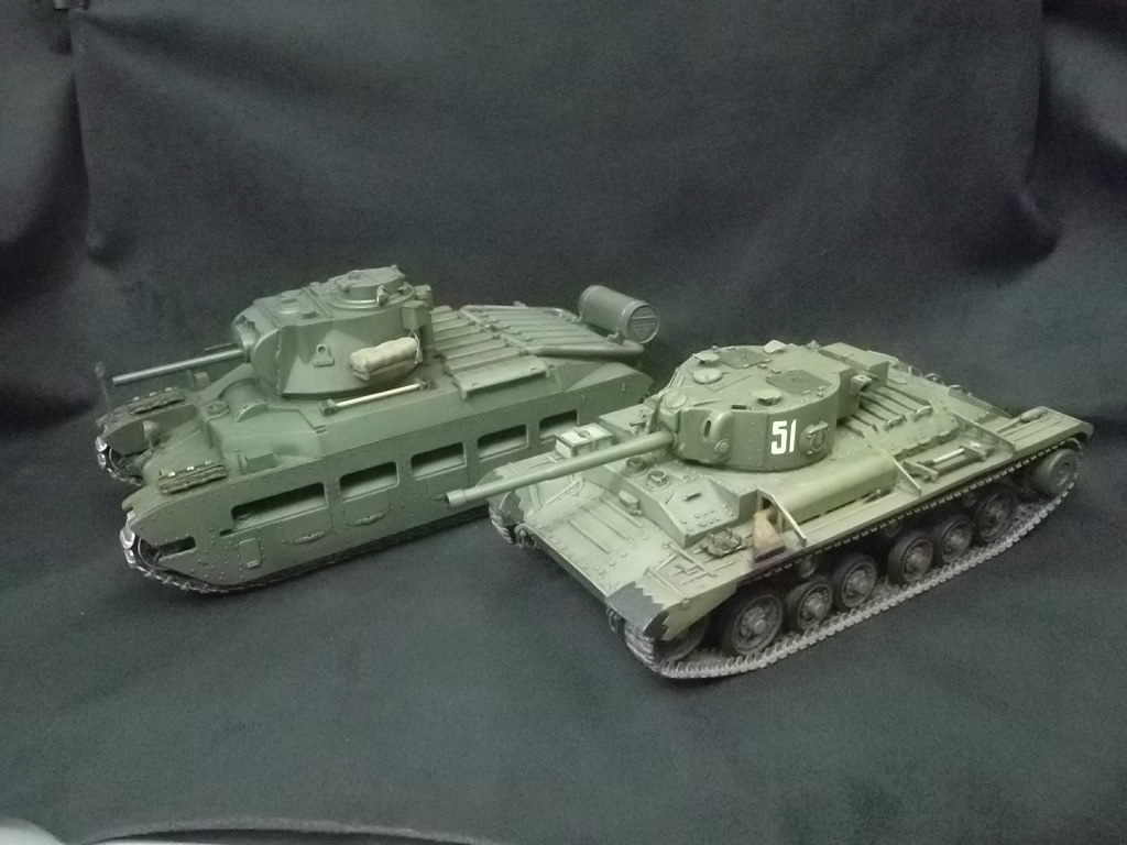 Пехотный танк Mk II Matilda II 1/35 (Tamiya 35024) 84398618eca1c51e632e6f479598ffca