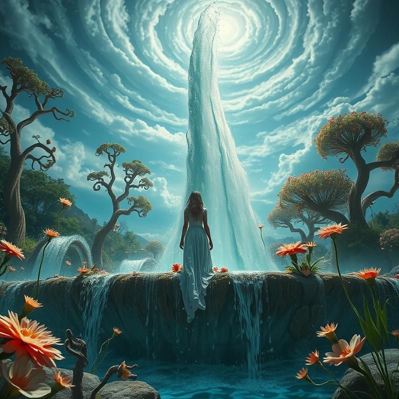 surrealism style AI art