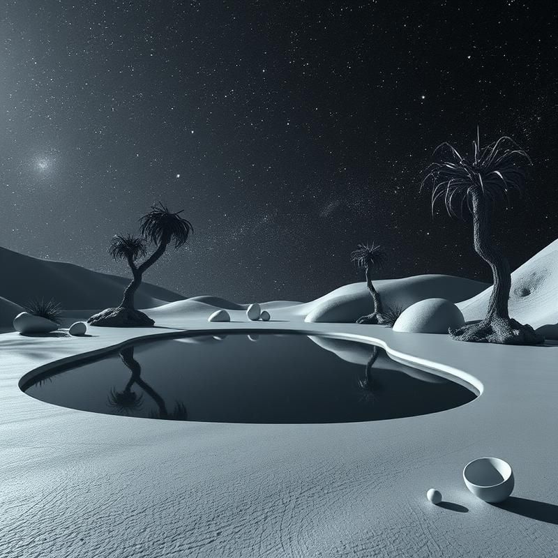 contemporary style AI art