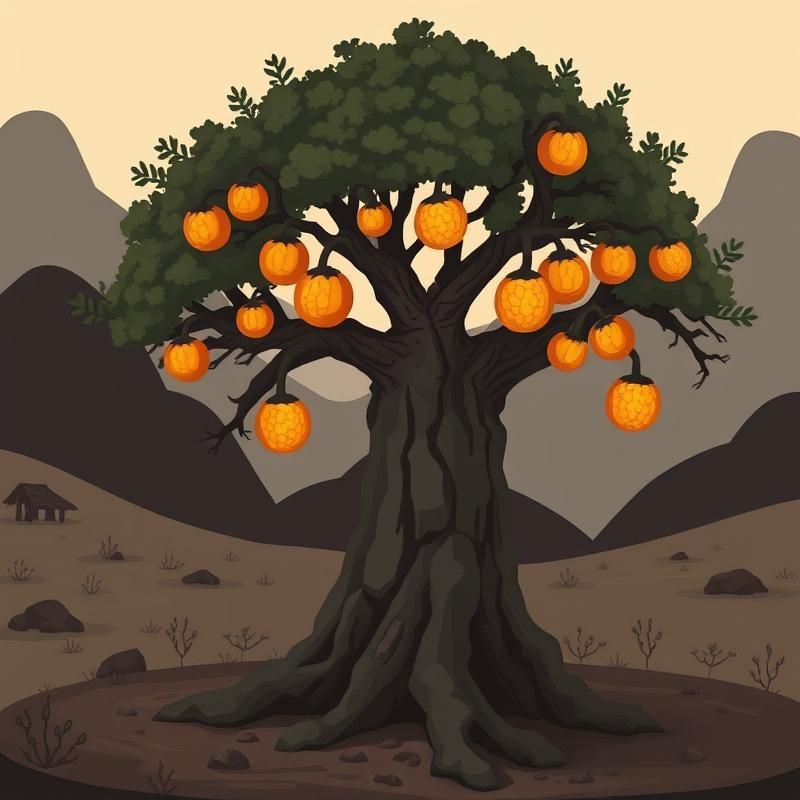 primitive style AI art