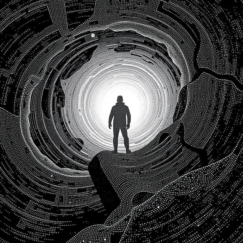 stipple style AI art