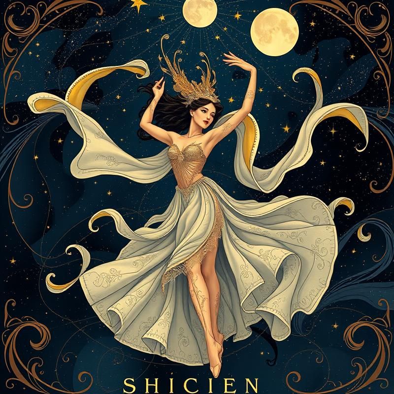 art nouveau style AI art