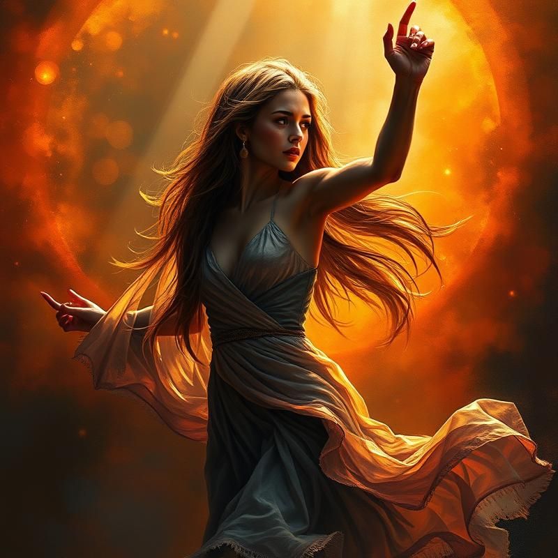 oil painting style AI art