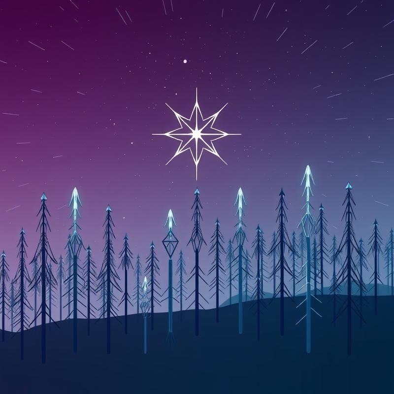 minimalist style AI art