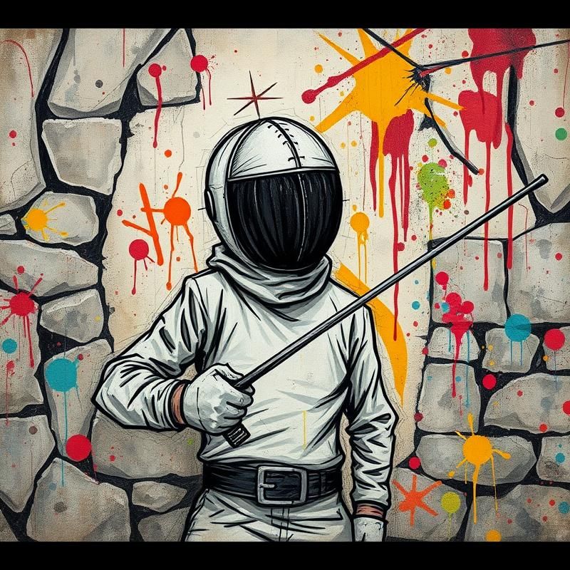 art brut style AI art