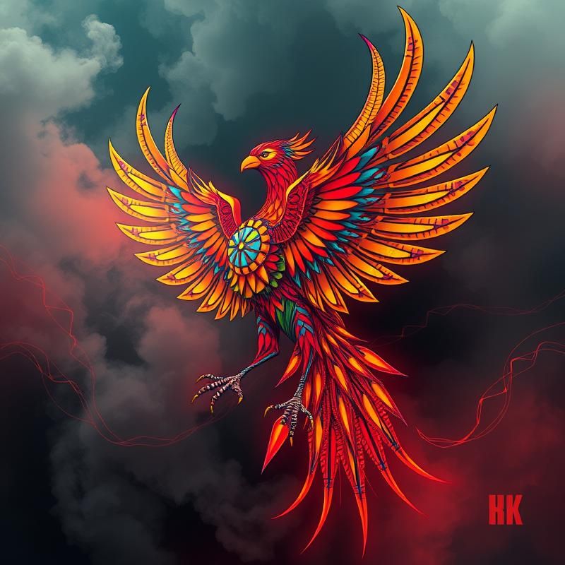 memphis design style AI art