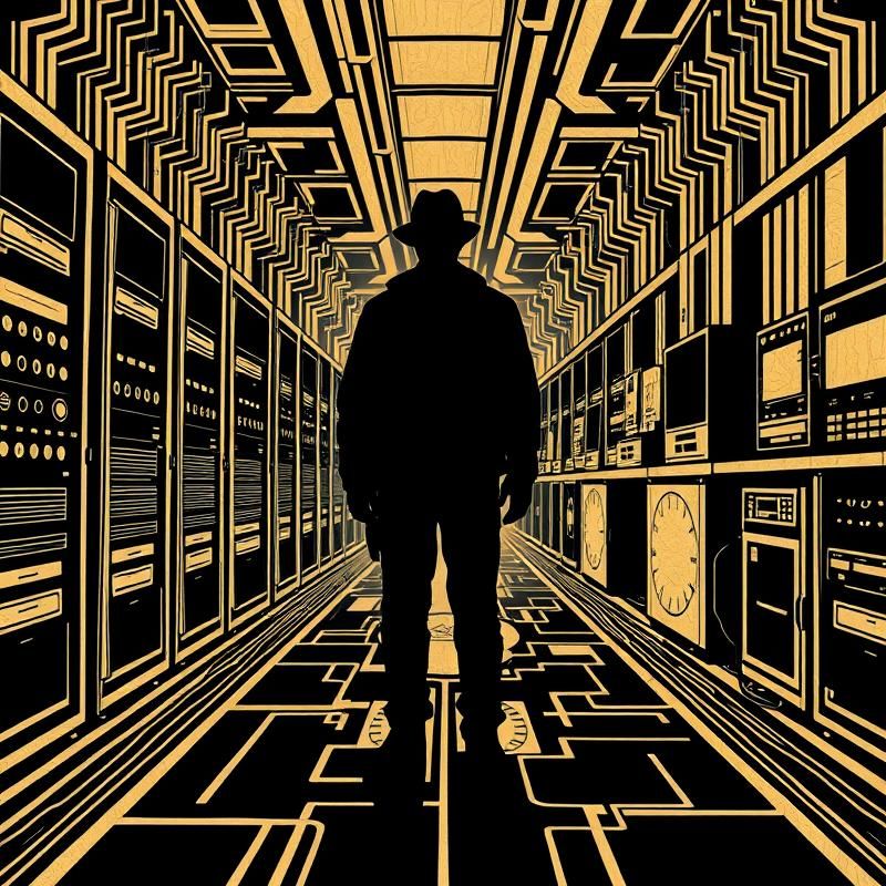 woodcut style AI art