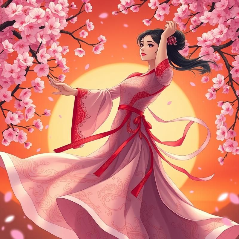 anime style AI art