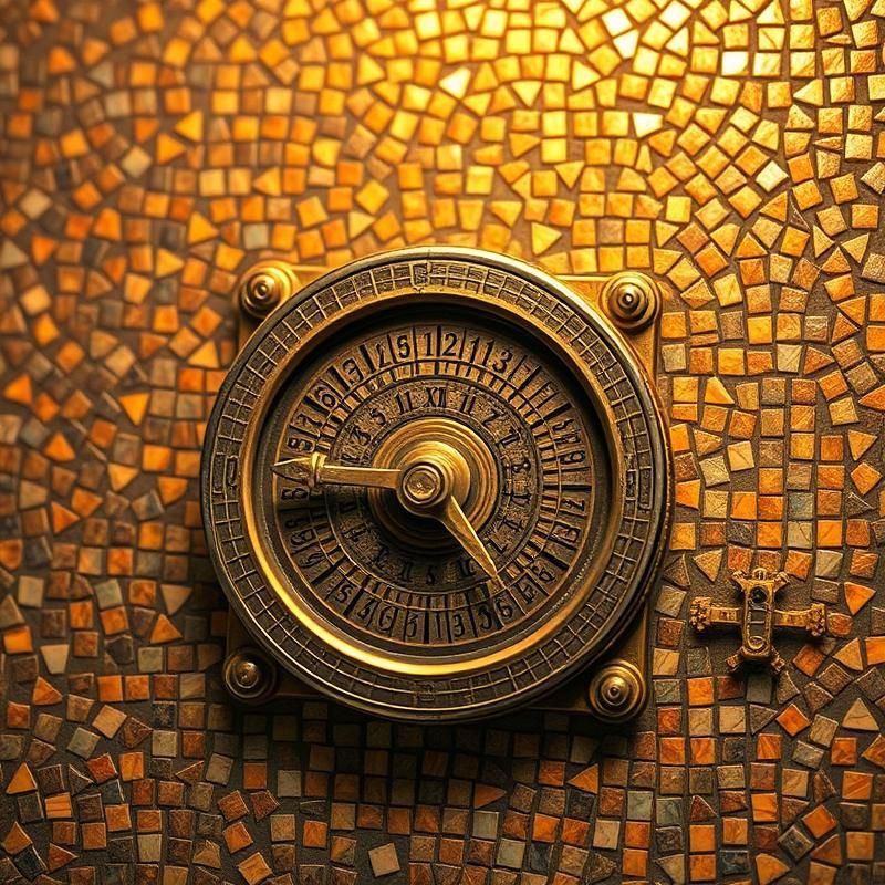 mosaic style AI art
