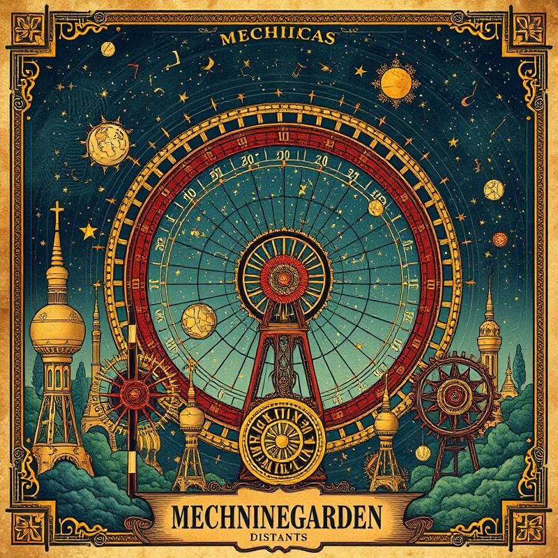 vintage poster style AI art
