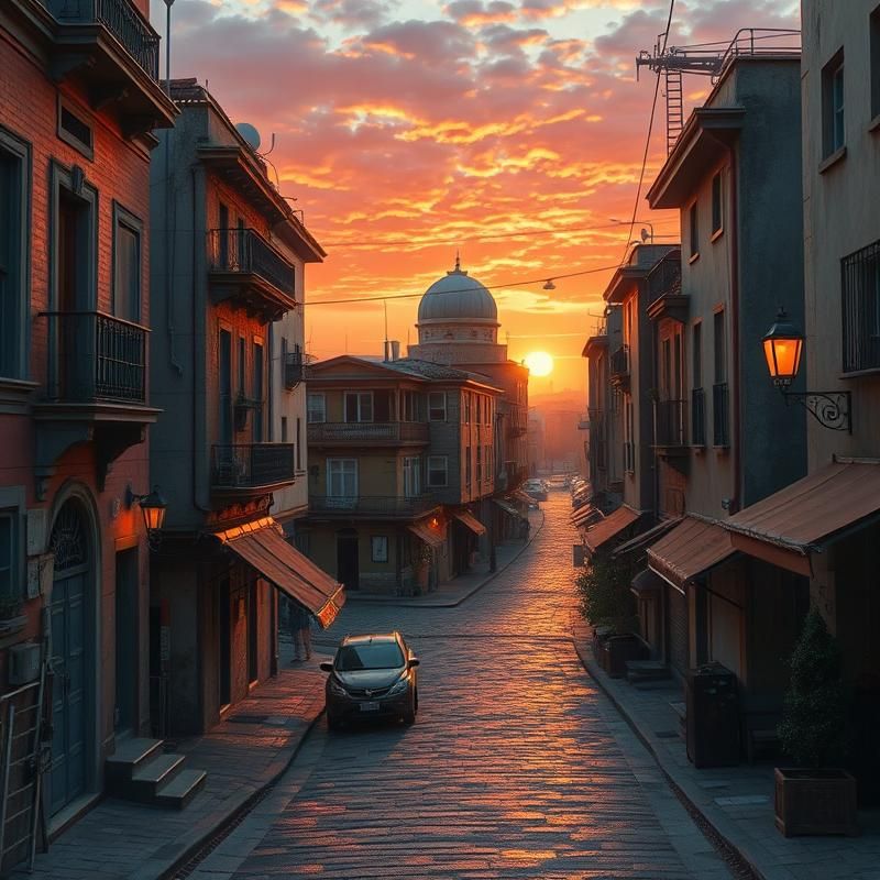 trompe l'oeil style AI art